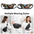 thumbnail image 2 of Unique Bargains 1 Pc Fanny Pack Multifunctional Oil Painting Waist Bag Multicolor, 2 of 6