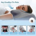 thumbnail image 3 of Ergonomic Cervical Pillow Memory Foam Pillow Orthopedic Pillow Anti Pain Snoring Mite 50*30*11cm, 3 of 5
