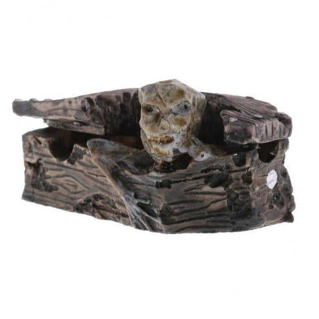 Bunblic 2x Resin Zombies Figure Statue Figurine Sand Table Model Miniature Home Decor 2 Pcs
