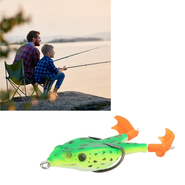 Señuelo De Rana, Señuelos De Pesca De Apariencia De Alta Imitación, Plantas Anticolgantes Para Pescar