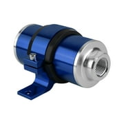 30 Micron High Flow Aluminum Inline Filter With AN6/AN8/AN10 Bracket
