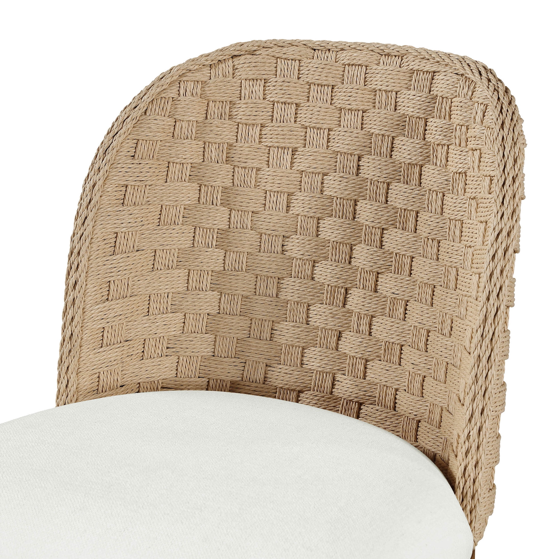 My Texas House Saylor Farmhouse Dining Chair Set, Natural Wood, Set of 2