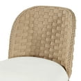 thumbnail image 5 of My Texas House Saylor Farmhouse Dining Chair Set, Natural Wood, Set of 2, 5 of 15