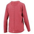 thumbnail image 3 of Women's Pressbox Red Georgia Bulldogs Chandler Olive Leaf Arch Long Sleeve T-Shirt, 3 of 3