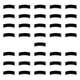thumbnail image 4 of 36 piezas de cintas adhesivas de doble cara para pelucas de cabello Cinta adhesiva de doble cara para extensiones de cabello Encaje negro, 4 of 8