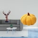 thumbnail image 2 of Figura de cabeza de ciervo,Adorno de cabeza de ciervo,estatua de animal decorativa,Figura de cabeza de ciervo para decoración de mesa creativa,Almohadas de calabaza de Halloween,Almohadas de, 2 of 8
