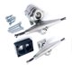 thumbnail image 1 of Para Soporte para Patines de Surf Base de 6 Agujeros 6,25 Pulgadas Bogie Adaptador de Ejes de MonopatíN de Surf Bogies Traseros, 1, 1 of 7