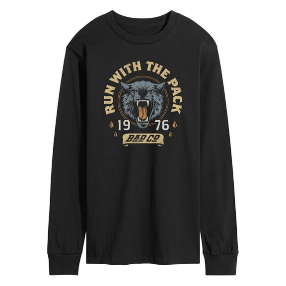 Bad Company - Run With The Pack - Men's Long Sleeve Graphic T-Shirt