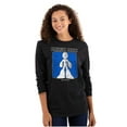 thumbnail image 3 of Video Game Robot Mega Man Specs Unisex Plus Size Long Sleeve Tee Shirt Brisco Brands 2X, 3 of 5