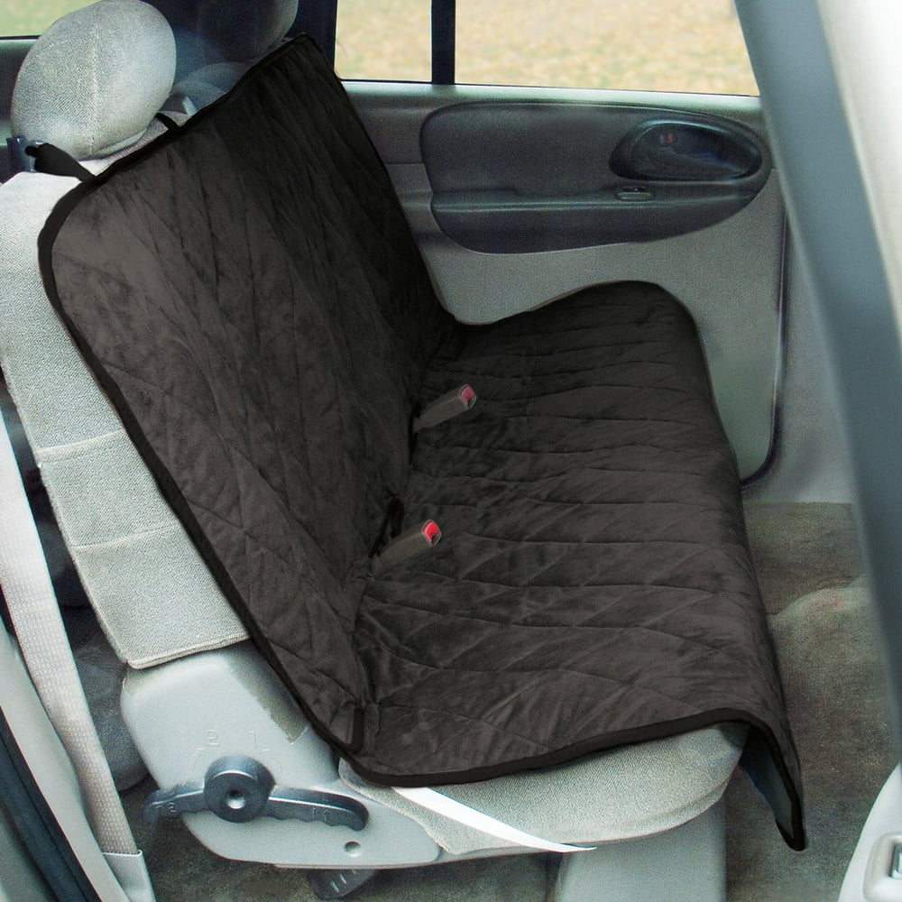 Yes Pets Quilt Suede Waterproof Tear Proof Bench Style Car Seat Cover