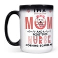 thumbnail image 2 of I'm a Bichon Frise Mom and a Registered Nurse Nothing Scares Me Heat Color Changing Mug Bichons Dog Lovers Gifts Idea Magic Coffee Mug - 00002, 2 of 4