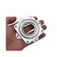 thumbnail image 1 of Placa giratoria de 4 piezas, bandeja de 360 ​​grados, (plateada) 71 mm, 1 of 5