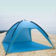 thumbnail image 4 of Big Beach Tent Ventilado Silver-Coated Rainproof Anti-UV Tiendas de campaña Likrtyny 5pb5gj2wd1nh2en0, 4 of 9