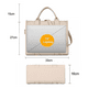 thumbnail image 2 of Bolsos Para Mujer Pu Capacidad Cercanías 33x27x16 Xtellar beige, 2 of 4