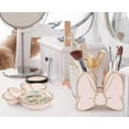thumbnail image 2 of Disney Minnie Mouse Blush Pink 2 Piece Soap Dish & Toothbrush Holder Set, 2 of 4