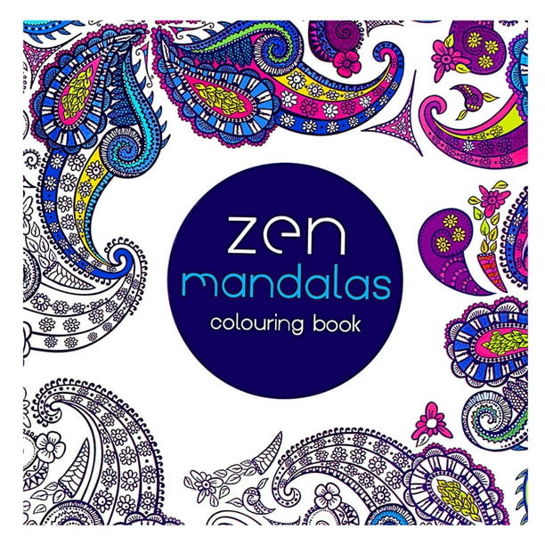 Kit coloriage Mandalas pour enfant - Carnet de coloriage et