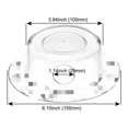 thumbnail image 2 of Tapón de drenaje transparente para bañera con ventosa MACHAO, 2 of 5