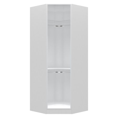 Manhattan Comfort Chelsea Armoire Corner Closet Walmart Com