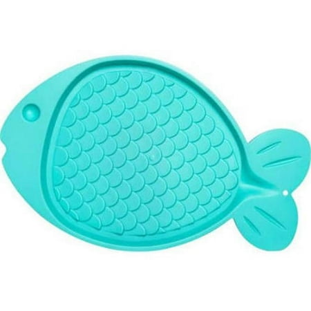 UPC: 0842982073609 | Bella Spill-Proof Fish Shaped Cat Mat 19 x 12