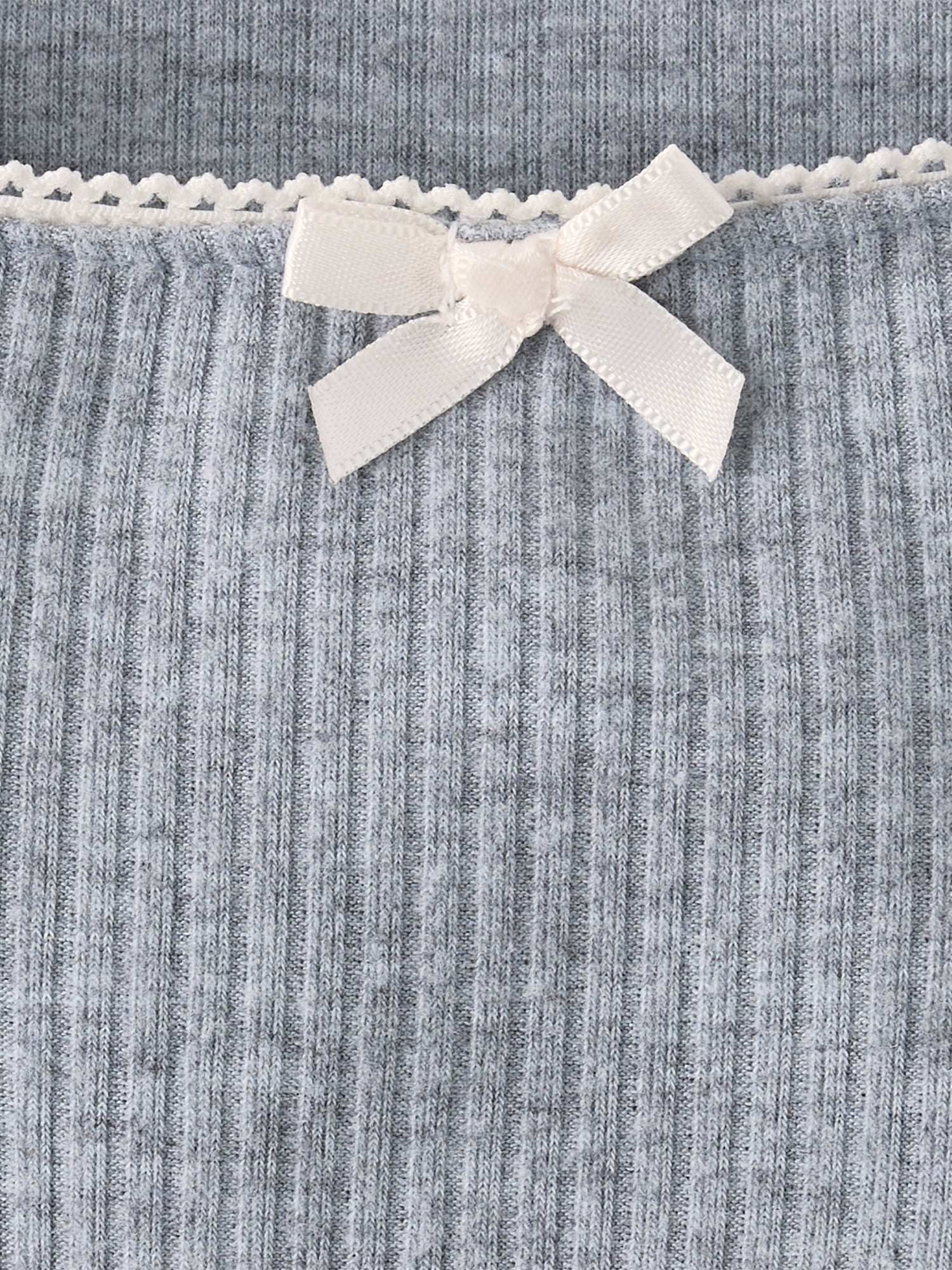 The Children's Place Girls Round Neck Long Sleeve Ribbed Lettuce Top, Sizes XS-XXL