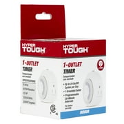 Hyper Tough Indoor Grounded Analog Timer with 3-Prong Outlet