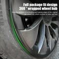 thumbnail image 4 of Fits For Model Y 21 Inch Matte Black Wheel Cap Full Rim Cover хн ξ◇ βш &ю B6P1, 4 of 8