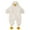White, variant on Bainana Newborn Baby Boys Girls Romper Goose Print Long Sleeve Hooded Jumpsuit Thick Warm Winter Kids Bodysuit Coat White Size