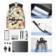 thumbnail image 4 of Disketp Rockets Mochila Ligera Clásica con Múltiples Bolsillos, Mochila Casual para Hombre y Mujer, Ideal para Escuela, Trabajo y Viajes, 4 of 6