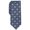Blue - navy, variant on Tallia Mens Slim Medallion Self-tied Necktie, Blue, One Size