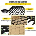 thumbnail image 3 of VEVOR Ground Grid, 1885 lbs per sq ft Load Geo Grid, 2" Depth Permeable Stabilization System for DIY Patio, Walkway, Shed Base, Light Vehicle Driveway, 3 of 9