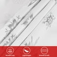 thumbnail image 3 of Christmas Tablecloth, Silver Snowflake Table Cloth, Xmas Themed Waterproof Tablecloths, Winter Holiday Spill-Proof Table Cover for Party Home Decor (Rectangle, 60" x 84"), 3 of 5