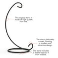thumbnail image 6 of Ornativity Black Ornament Display Stand - Air Plant Terrarium Planter or Crystal Glass Witch Ball Holder Table Top Party Decorations Stands with Hanger Hook - Pack of 4, 6 of 8