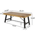 thumbnail image 4 of Versatile Use - Acacia Wood Coffee Table for Any Outdoor Style - Match Your Existing Furniture Effortlessly, 4 of 6
