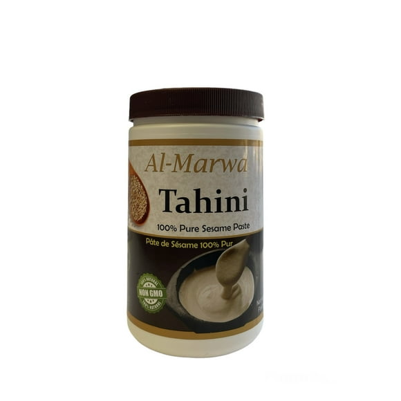 Al-Marwa Tahini - 100% Pure Sesame paste , 907g, 907g