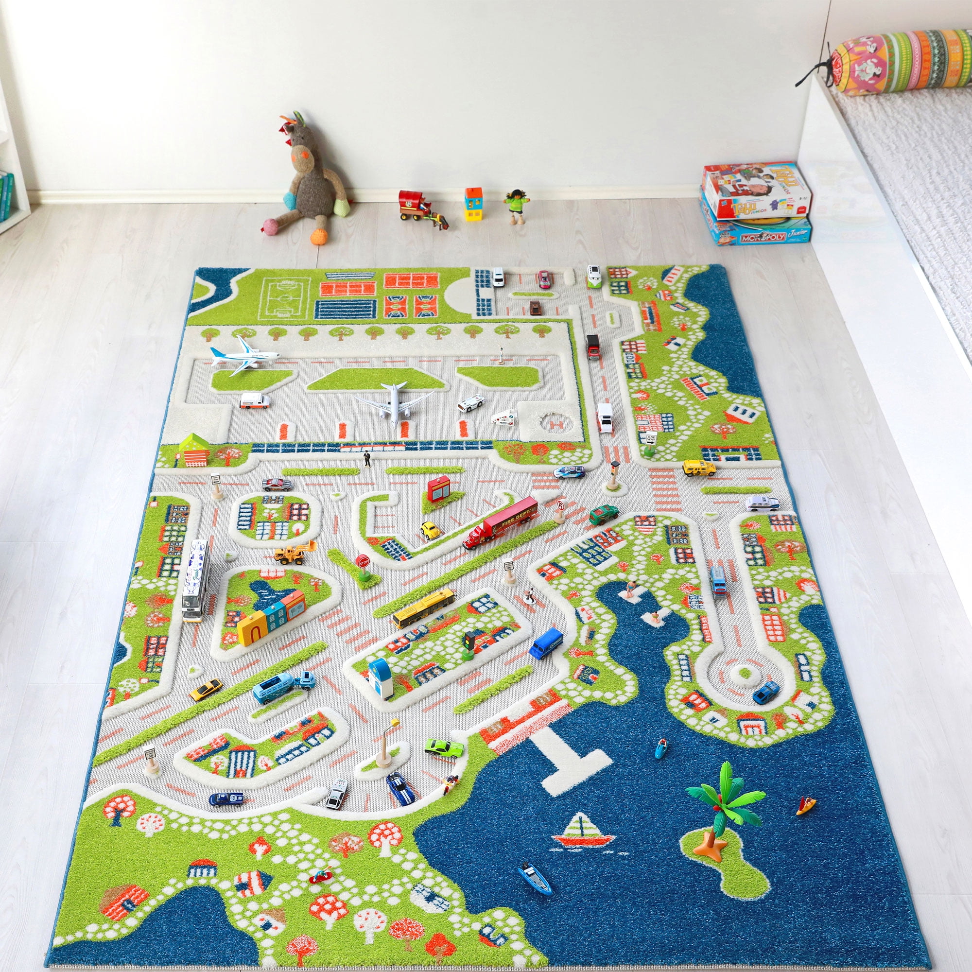 IVI Mini City Play Mat Rug