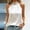 *White, variant on Women's Satin Off Shoulder Halter Neck Sleeveless Top with Pearl ,Solid Color Top for Summer Black,Women's Plus L