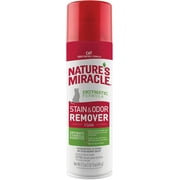 Natures Miracle Cat Stain And Odor Remover Foam Aerosol, 17.5 Oz..