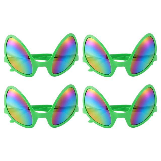 Funny sunglasses 4Pcs Alien Glasses Funny Glasses Festival Party