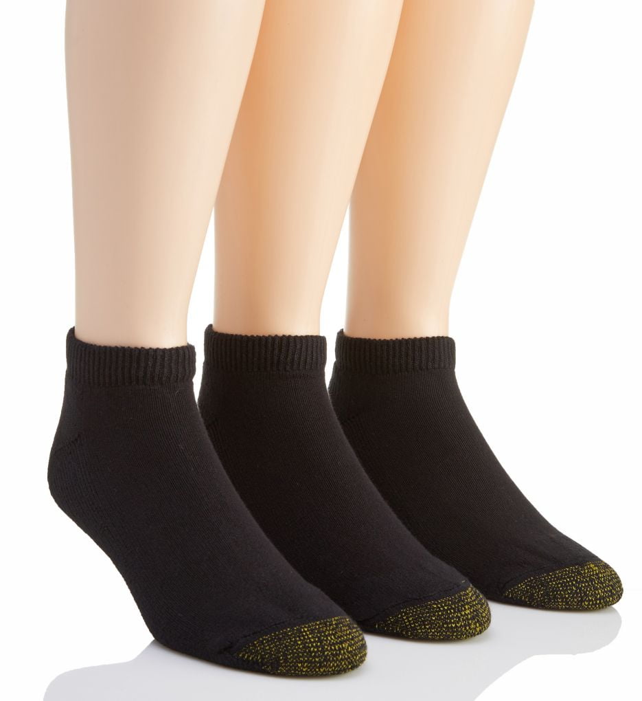 GOLDTOE Men's Gold Toe 2185P Ultra Tec No Show Socks 3 Pack