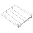 thumbnail image 1 of Bar Glass Holder, Save Space Easy To Install Wine Cup Holder Stainless Steel  for Minibar for Kitchen for Cabinets, 1 of 7