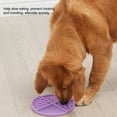 thumbnail image 4 of Methold Alfombrilla de alimentación Almohadilla Licky Ralentización Comer Multicolor Lavable Resistencia al desgaste Estable Anti-golpe Práctico Suministros para perros Verde Methold PT005058-07, 4 of 6