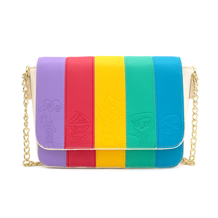 Loungefly: Pixar, Inside Out Mixed Feelings Crossbody Bag