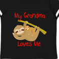 thumbnail image 4 of Inktastic My Grandma Loves Me Sloth Boys or Girls Toddler T-Shirt, 4 of 5