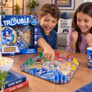 Sonic Pop-O-Matic Trouble Board Game