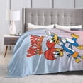 thumbnail image 2 of Cartoon Boys Girls Blanket Super Soft Cozy Warm Plush Throw Blanket, Lightweight Fuzzy Flannel Blankets for Couch Sofa Bed Travel and Camping Gifts 50"X40", 2 of 8