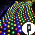 thumbnail image 3 of Guirnalda de luces LED de malla grande para exteriores, 672 luces LED de 24 V CC, 6 x 4 m, 8 modos, para decoración de arbustos y arbustos, 3 of 5