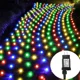 thumbnail image 3 of Thrisdar - Cadena de luces de malla grande enchufable de 3 x 2 m y 6 x 4 m, 8 modos, para exteriores, para árboles, fiestas, jardines, decoración de bodas, 3 of 5