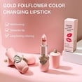 thumbnail image 4 of 6Pcs Flower Jelly Lipstick Set, Temperature Change Moisturizer Long Lasting Nutritious Lip Balm, Magic Color Change Lip Gloss, 4 of 5