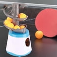 thumbnail image 1 of Table Tennis Ball Machine, Plastic Portable  Pong Exerciser Launcher For Beginners Table Tennis Enthusiasts, 1 of 8