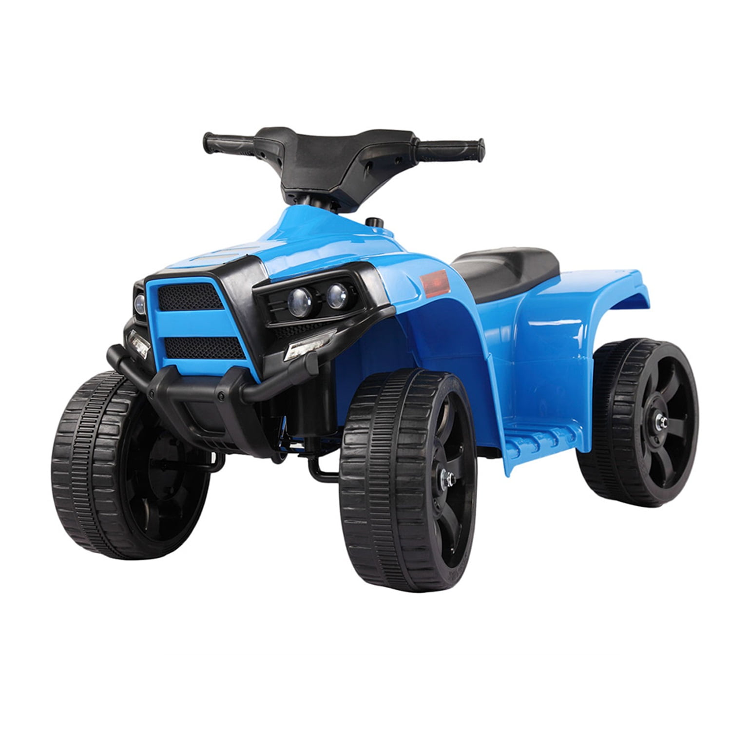 CIPACHO 6V Kids Ride On Car, Rugged 4-Wheeler Electric Cars to Ride Jeep Car for Children Child Boys, Gift Ride-On Car Vehicle Toy w/ LED Lights, MP3, Blue CIPACHO 6V Kids Ride On Car, Rugged 4-Wheeler Electric Cars to Ride Jeep Car for Children Child Boys, Gift Ride-On Car Vehicle Toy w/ LED Lights, MP3, Blue